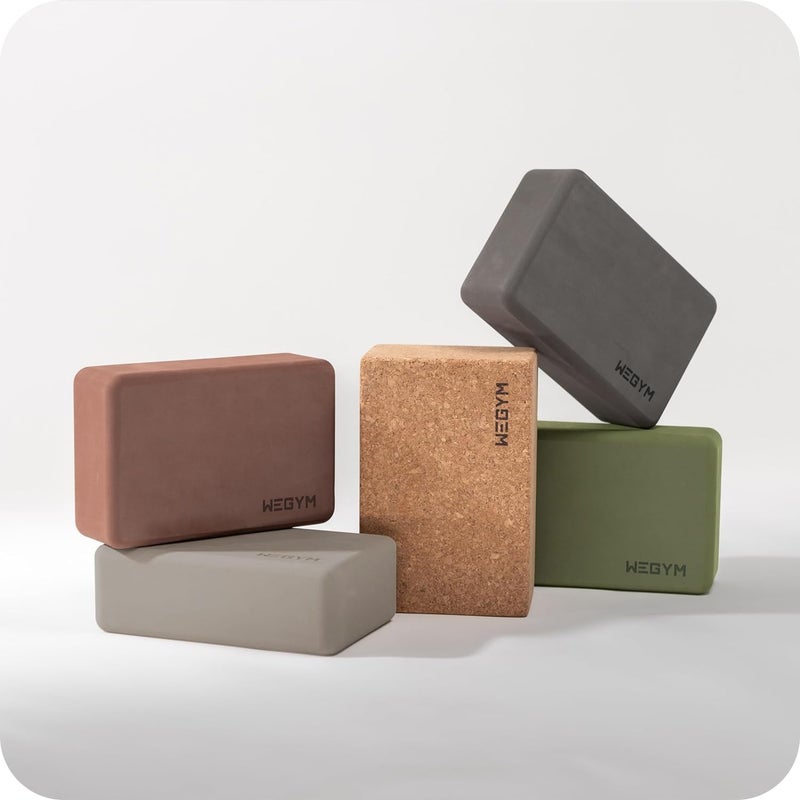 WeGym Yoga blocks with Anti-Slip, Comfortable Grip, Sturdy Sides for Secure Workouts at Home, for Yoga, and Pilate Training - Image 3